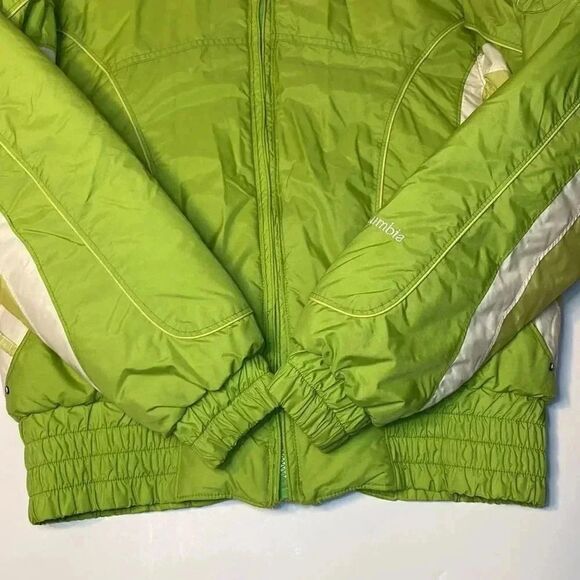 Girl’s Columbia Jacket Faux Fur Hoodie Trim - Picture 14 of 15